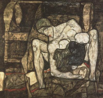 Bilnd Mother (mk12), Egon Schiele